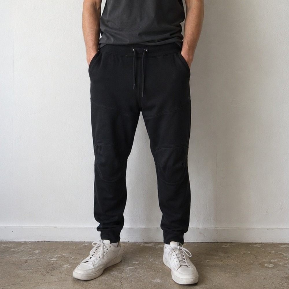 G-Star Raw 5621 SW Pant Mens XXL Black 3D Tapered Fit Joggers Moto Techwear